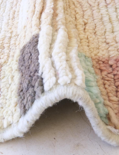 AFK Living vloerkleed Berber - handgemaakt - Wol - 97 x 152 cm - vtwonen shop