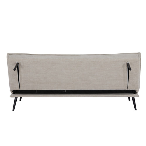 Giga Meubel Slaapbank Mali - Beige Stof - 181x83x81cm