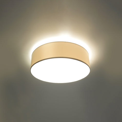 Sollux Lighting Plafondlamp ARENA 35 wit - 35x35x11cm
