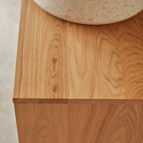 Tikamoon Eikenhouten badkamermeubel 170 cm - Naturel - vtwonen shop