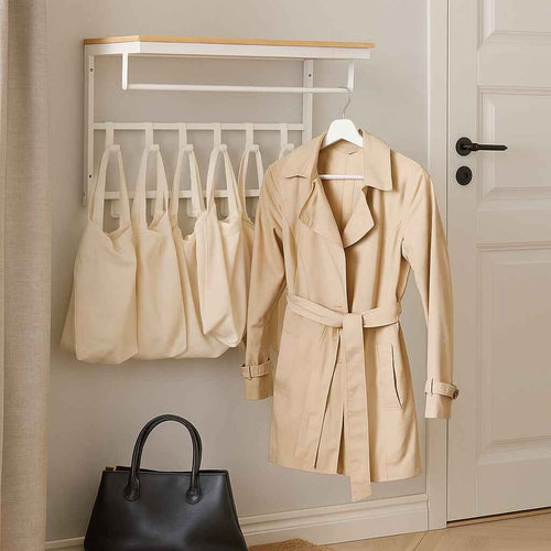 Ylumen kapstok Wesly -  30  x 42   cm - wit