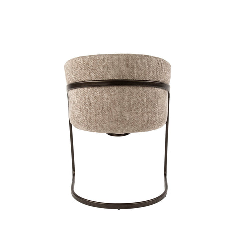 Giga Living Eetkamerstoel Sway - Zand - Set van 2