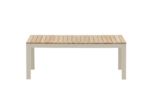 Rebellenclub Tuin Salontafel Yew - 120 x 70cm - Beige