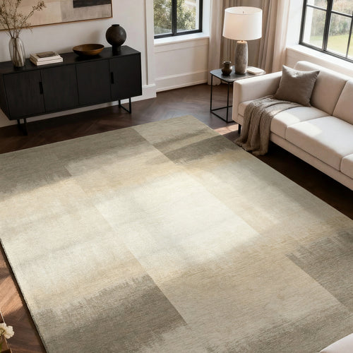 Ecorugs vloerkleed Cottage Grey - grijs - 140x140cm