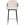 Kare Design Barkruk Hojas - fluweel - grijs en groen