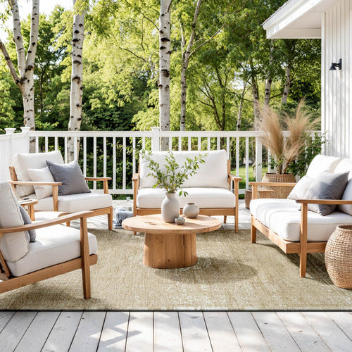 Louis De Poortere vloerkleed Milk Curry - beige - 170x240cm