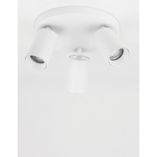 Nova Luce TOD Plafondspotjesclusters Zandwit GU10 3x10W