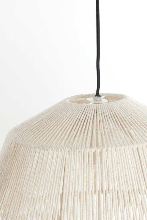 Light & Living hanglamp DEYA - Ø45x56cm - wit - vtwonen shop