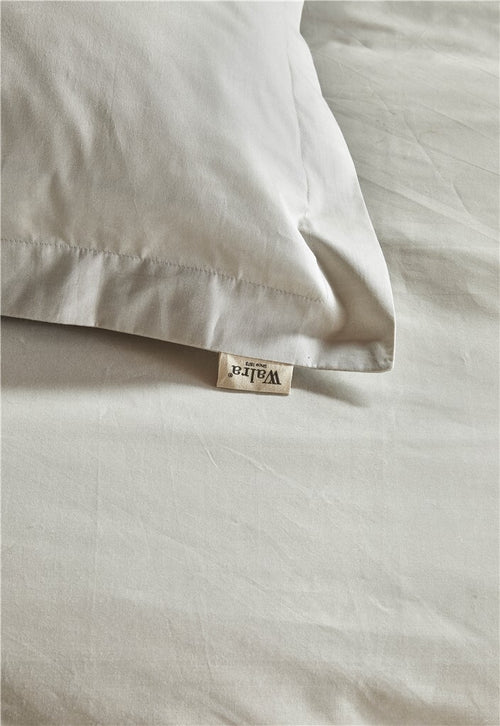 Walra - Dekbedovertrek Forever Cotton - 240x220 cm - Zand