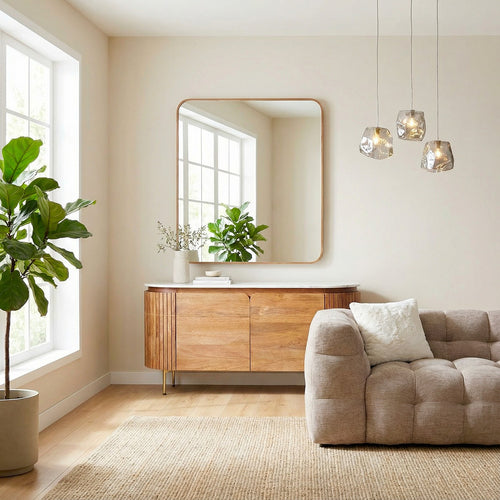 Kare Design Kussen Mika creme 40x40cm