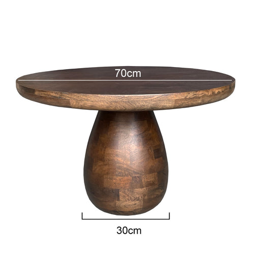 Brix salontafel Troy - 70cm - mangohout