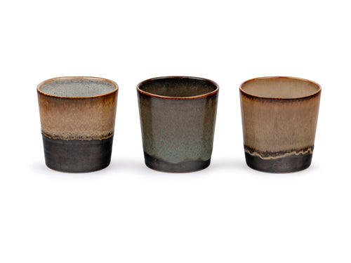 Bredemeijer -Mok Abiko - set van 3 - 320 ml
