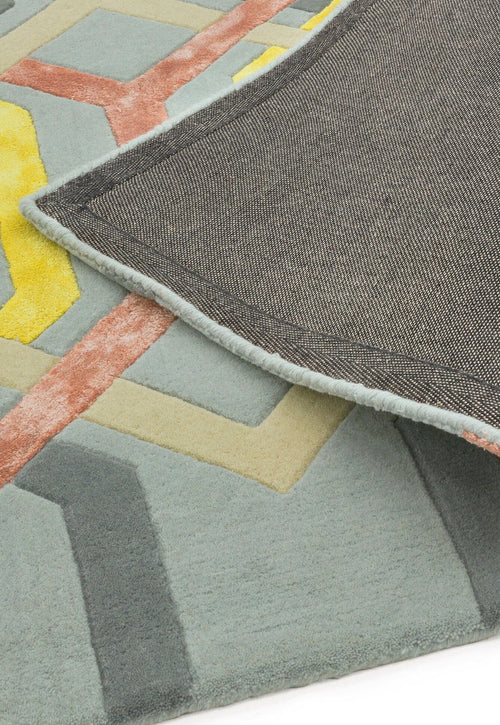 Vloerkleed MOMO Rugs Matrix MAX67 Hexagon Silver 200x300 cm - vtwonen shop