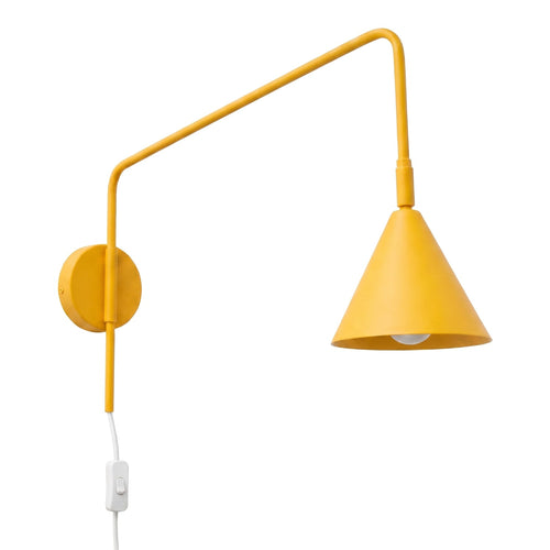 Sollux Lighting Wandlamp NOX geel - 14x61x30cm