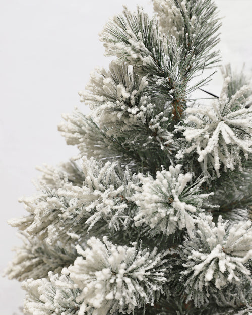 Black Box Trees Dinsmore Kunstkerstboom in Jute - H60 x Ø50 cm - Frosted Green