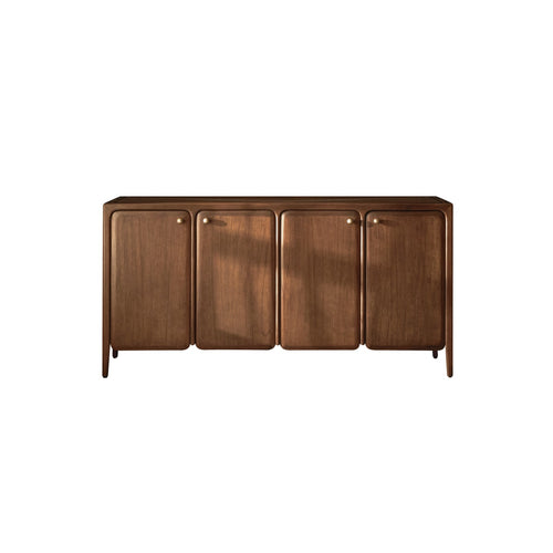 Tikamoon Buffetkast van mindihout 160 cm - Bruin