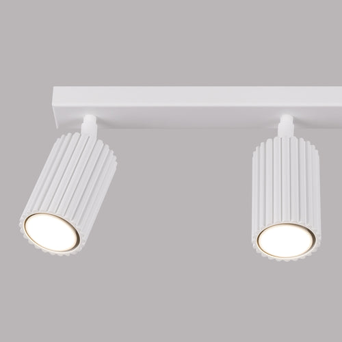 Sollux Lighting Plafondlamp KARBON 3L wit - 45x6,5x16,5cm