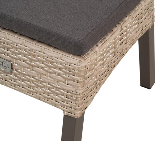 Lesli Living loveseat Treviso - taupe - 53x54x39cm