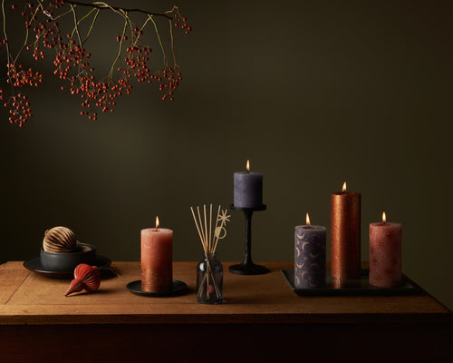 Bolsius gift set Secret Forest - rustieke kaarsen en geuren - vtwonen shop