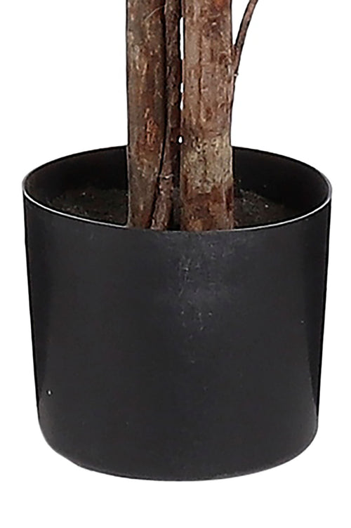 Mica Decorations Ficus Kunstplant in Bloempot - H150 x Ø50 cm - Groen  - vtwonen shop