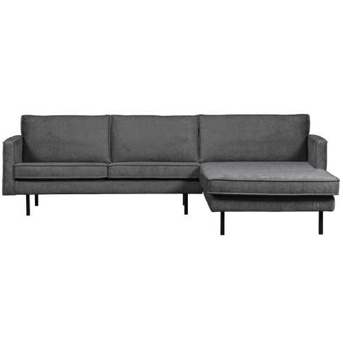 BePureHome chaise longue rechts Rodeo - Velvet - Mountain - 85x300x155 - vtwonen shop