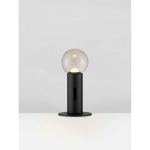 Nova Luce CHRONOS Zwarte tafellamp met sensor, dimbaar, LED, 11W, 797lm, 3000K