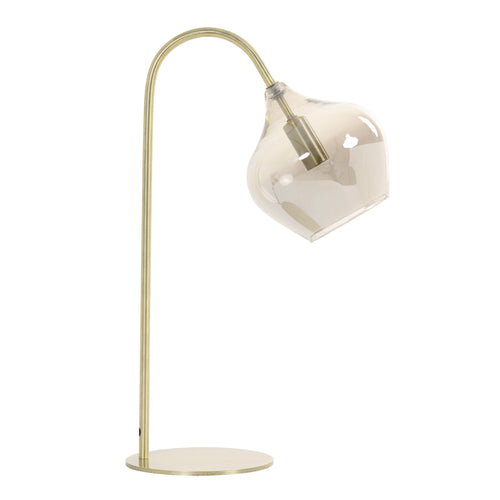 Light & Living tafellamp Rakel - brons - 28x17x50.5cm