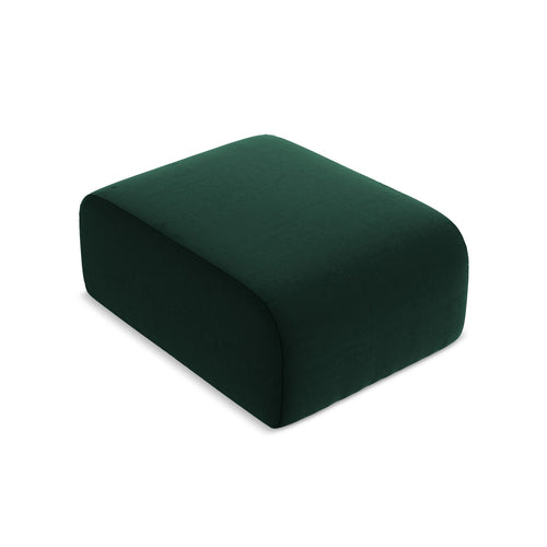LaMiaSofa Poef Cervo - velours - flessengroen - 72x94x42
