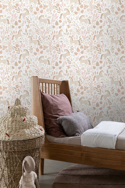 ESTAhome behang unicorns beige - 53 cm x 10.05 m - 139873 - vtwonen shop