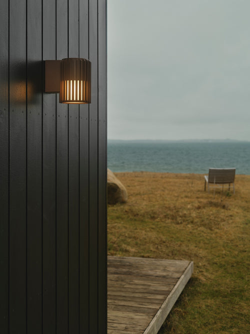 Nordlux Aludra | Wandlamp | Zeegrijs Metallic Bruin | E27 | Seaside