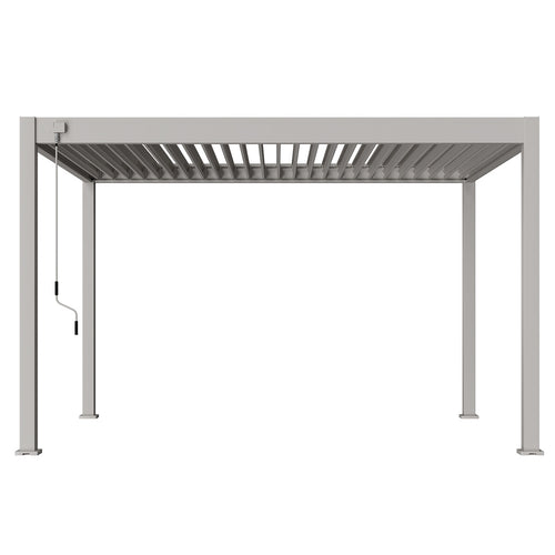 Garden Impressions Pergola bioclimatic tuinpaviljoen 300x400xH255 cm - zand