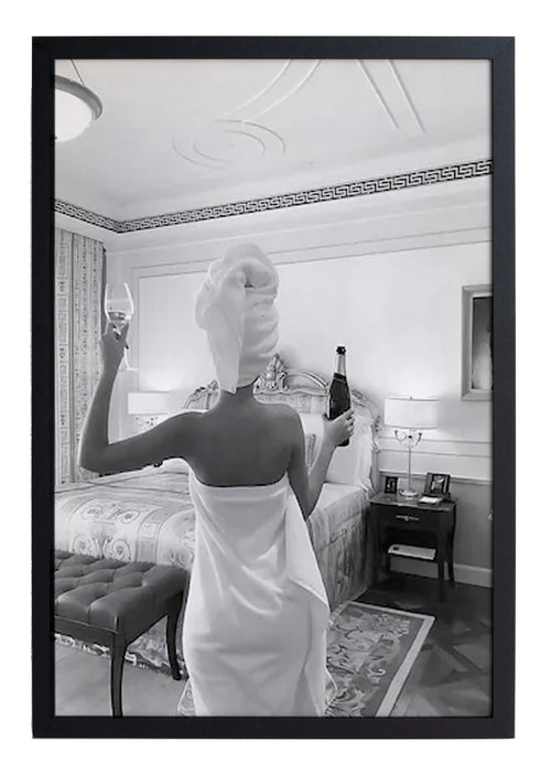 Zwarte lijst met kader 40x30 gezondheid - vtwonen shop