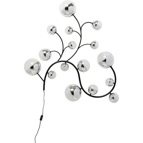 Kare Design Wandlamp Boa Vista zilver