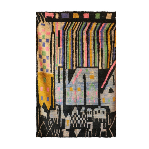 AFK Living vloerkleed Berber - handgemaakt - Wol - 202 x 307 cm - vtwonen shop