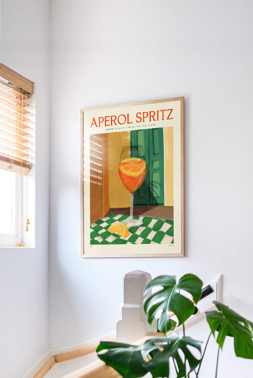 Elin PK - Aperol Spritz - PSTR studio Kunst Poster - vtwonen shop