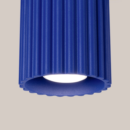 Sollux Lighting Plafondlamp AURA 1 ultramarijn GU10 - 10x10x10cm