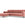 Cosmopolitan Design linker hoekbank Bali 5-zits, flueel, rood - 185x293x75cm