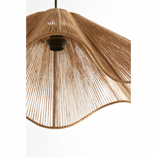 Light & Living hanglamp Fodara - bruin - Ø60cm