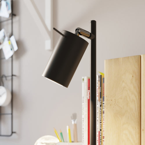 Sollux Lighting Tafellamp RING zwart - 14,5x19,5x43cm