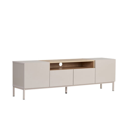 Calicosy - TV-meubel OLIVER - beige 160x35x50 cm