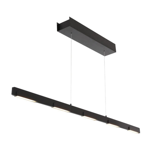 Steinhauer hanglamp Bloc - 7 lichts - 120x 130 cm - zwart - vtwonen shop