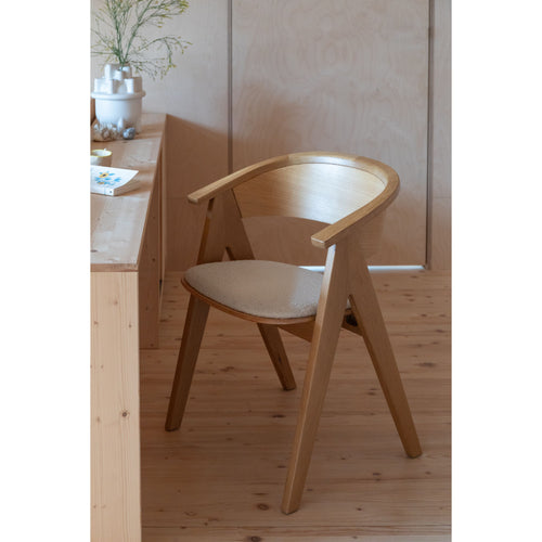 Zuiver NDSM Eetkamerstoel Hout Naturel/ Bruin - vtwonen shop