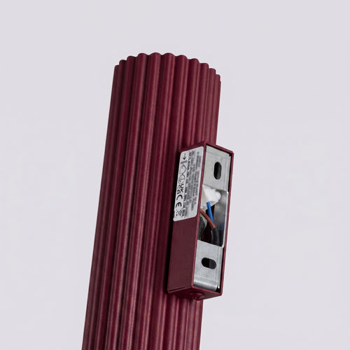 Sollux Lighting Wandlamp KARBON 20 bordeaux - 6,5x8,5x20cm
