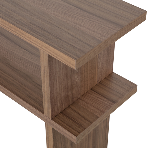 vtwonen sidetable Couchtable - Noten Veneer - Naturel - 72x120x30 - vtwonen shop