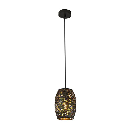 Searchlight Laser 1 lichthanger, zwart en goud