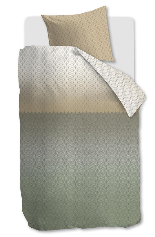 Beddinghouse dekbedovertrek Ariel - 140x200/220 cm - blauw groen - vtwonen shop