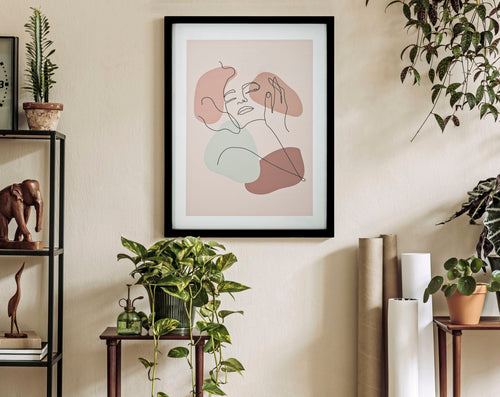 Mauro Ferretti print - 35x2x47 cm - multicolor/zwart