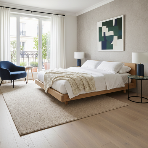 AFK Living vloerkleed Soufflot - zeer zacht - beige - 80x150 cm