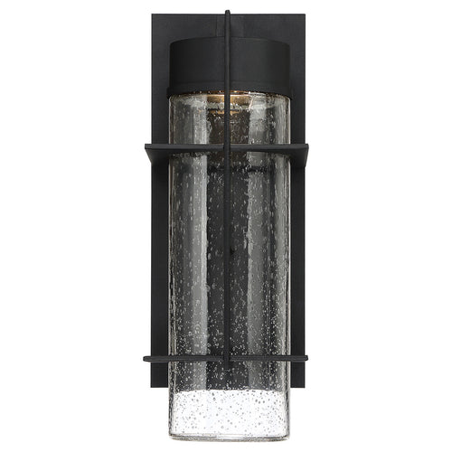 Elstead Quoizel Eames Geïntegreerde LED Outdoor Moderne Wandlamp Earth Zwart, 3000K, IP44