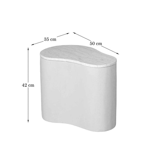 Starfurn Salontafel Lovi - Organisch Bruin Hout - 50x33x42cm
